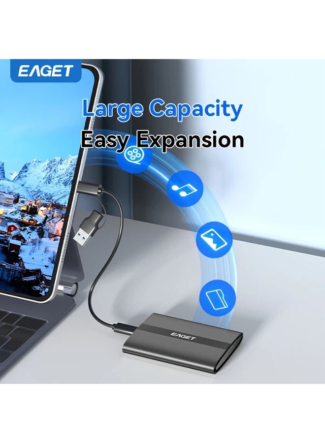 Eaget 1TB Ultra Fast Portable SSD USB 3 1 Type C External Storage - Image 5